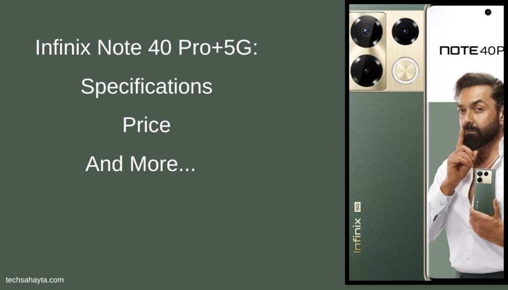 Infinix Note 40 Pro+5G