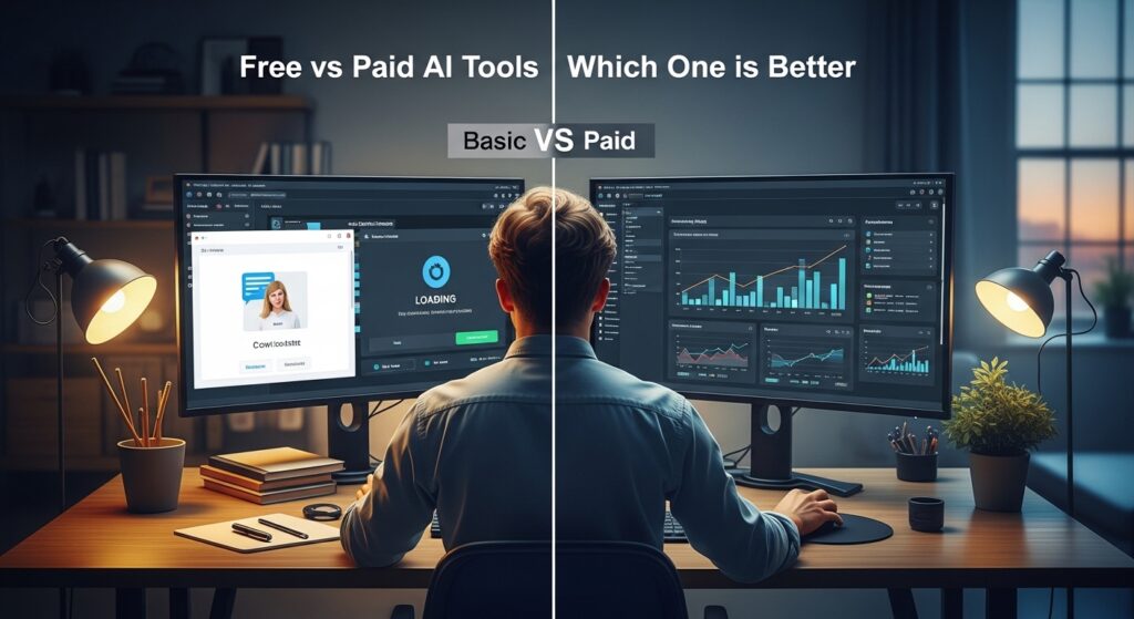 Best Free AI Tools vs Paid AI Tools