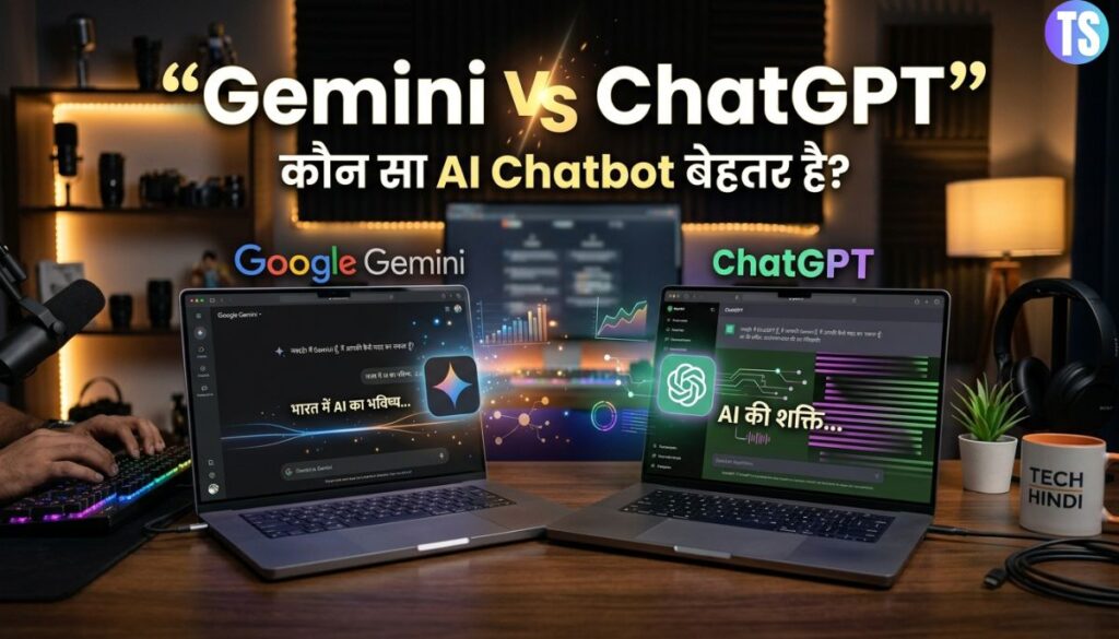 Gemini vs ChatGPT Comparison Hindi